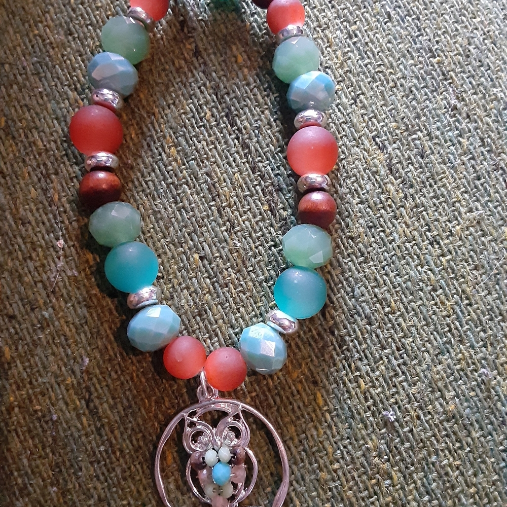 Beautiful! Owl bracelet